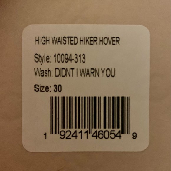 MOTHER DENIM • HIKER HOVER JEANS • SIZE 30 - Picture 4 of 4